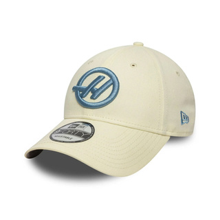 Casquette de baseball Seasonal Haas F1 2025 crème
