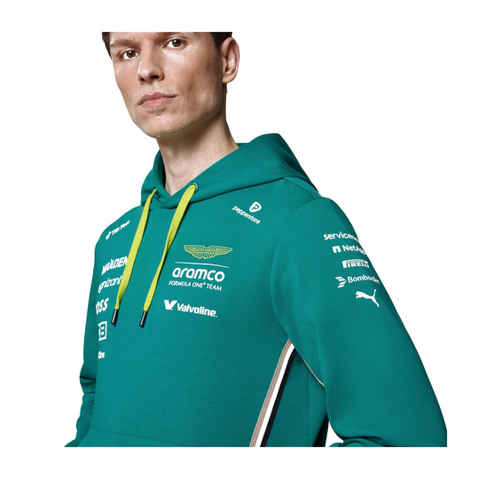 Sweat à capuche homme Team Aston Martin F1 2025