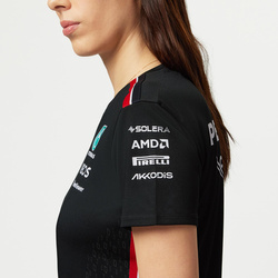 T-shirt femme Team Black Mercedes AMG F1 