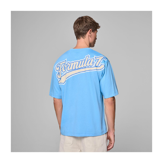 T-Shirt Homme Heritage Logo bleu Formula 1 2025