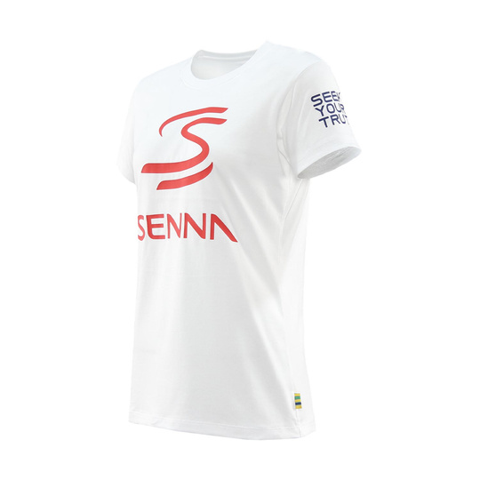 T-shirt femme Legacy Logo Ayrton Senna F1 2025