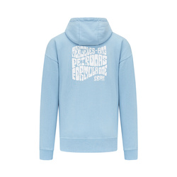 Sweat capuche Retro Hoodie Blue Mercedes AMG F1 