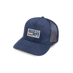 Casquette Sparco TRUCKER bleu marine