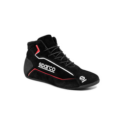 Chaussures de course Sparco SLALOM+ noires (approbation FIA)