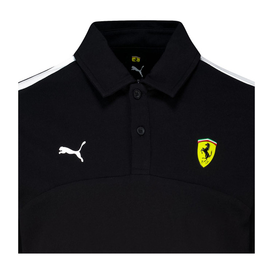 Polo homme Logo noir Ferrari F1 2025