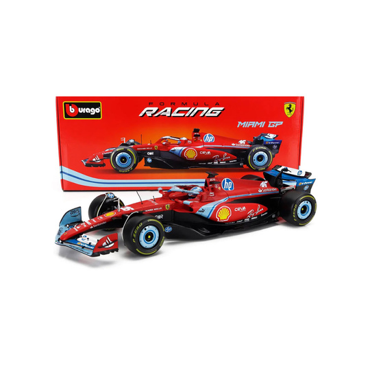 Modele 1/18 Charles Leclerc Miami SF24 Scuderia Ferrari