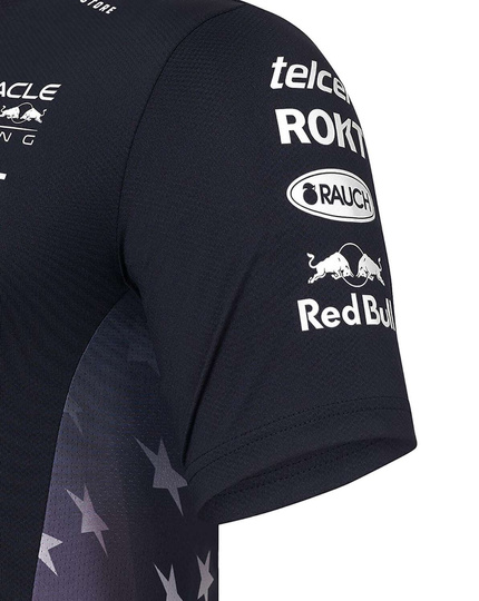 T-shirt pour hommes de l'équipe America Race Team Red Bull Racing 2024