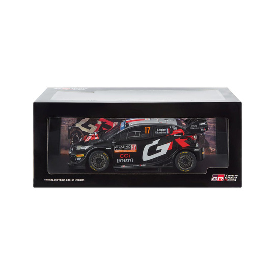 Maquette de voiture 1:18 GR Yaris Monte Carlo Toyota Gazoo Racing