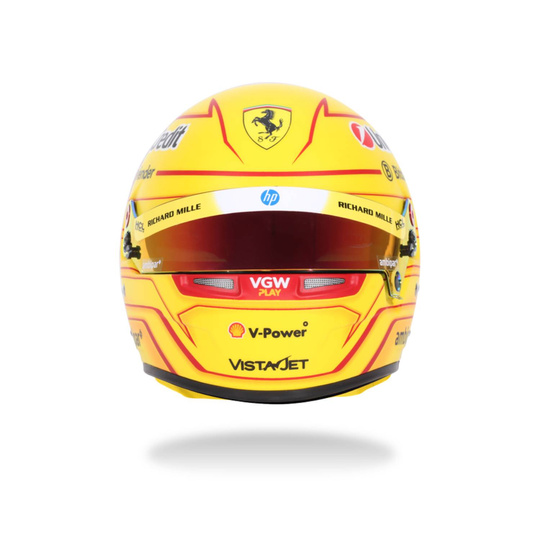 Miniature 1:2 Casque Lewis Hamilton Scuderia Ferrari 2025