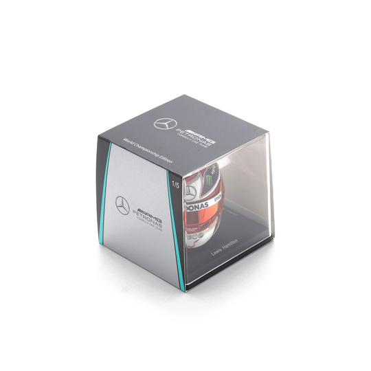 Miniature 1:5 Casque Lewis Hamilton Austin GP 2019 Mercedes AMG F1