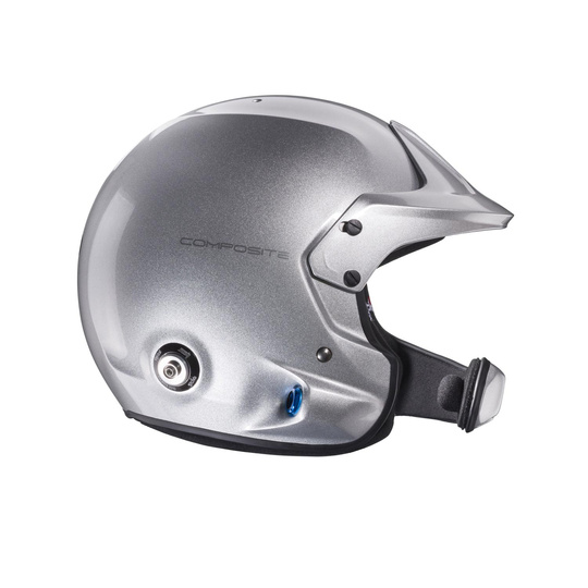 Casque FIA Jet STILO WRC Venti COMPOSITE Rally argent