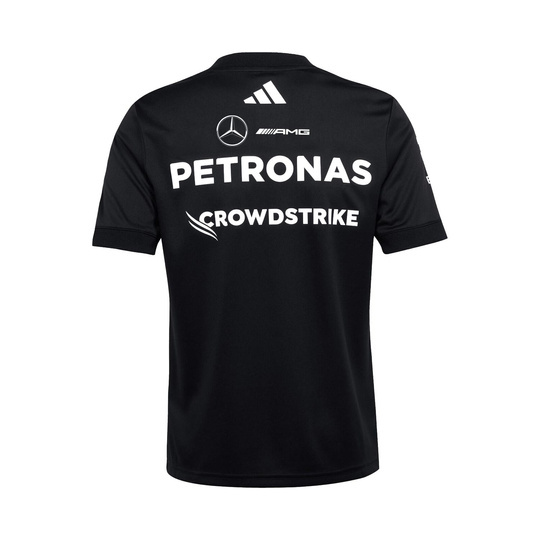 T-shirt enfant Team Mercedes AMG F1 2025 noir