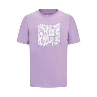 T-shirt homme Retro Lilac Mercedes AMG F1 