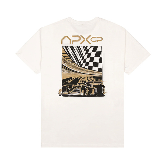 T-shirt homme Race Ready Apex GP 2025 crème