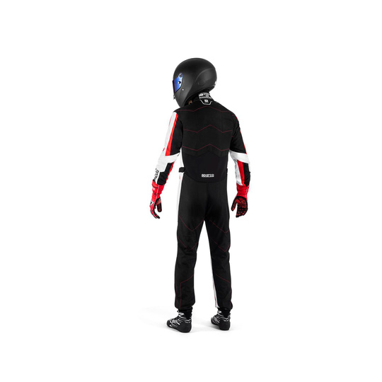 Ensemble enfant de karting  Sparco KERB noir-rouge (FIA)