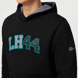 Sweat capuche Homme Lewis Hamilton Black Mercedes AMG F1 