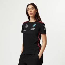 T-shirt femme Team Black Mercedes AMG F1 