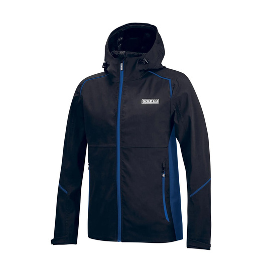 Veste homme SHELL Sparco noir-bleu