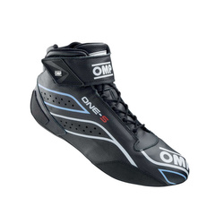 Chaussures de rallye OMP ONE-S MY20 noires (approbation FIA)