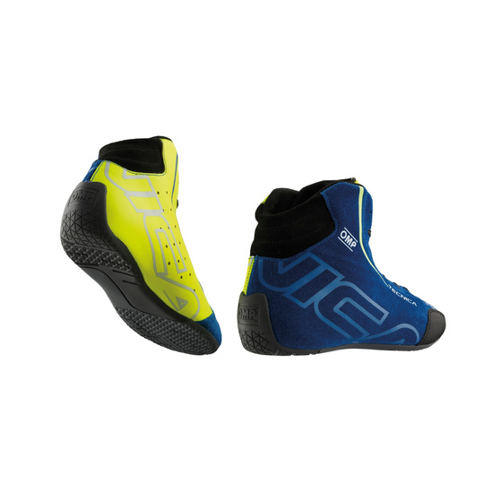 Bottines OMP FIA TECNICA my2025 bleu foncé-jaune