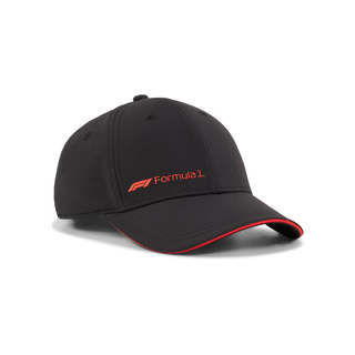 Casquette de baseball femme logo noir Formula 1 2025