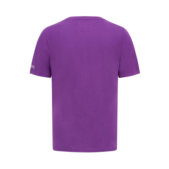 T-shirt homme Lewis Hamilton Portrait Purple Mercedes AMG F1 