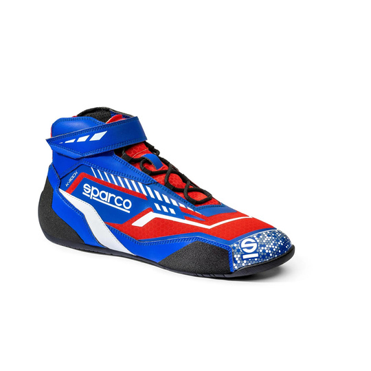 Chaussures de karting Sparco K-ROCK bleu-rouge