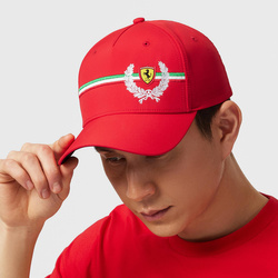 Casquette de baseball homme Italian Red Ferrari F1 2024