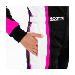 Ensemble de karting femme Sparco KERB MY20 noir-jaune(CIK-FIA)