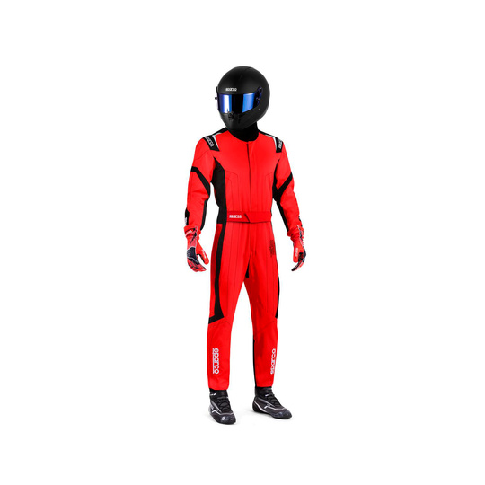Combinaison enfant karting FIA Sparco THUNDER rouge