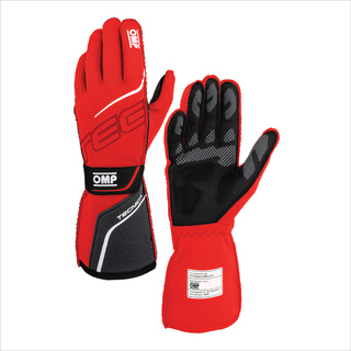 OMP Gants FIA TECNICA rouge