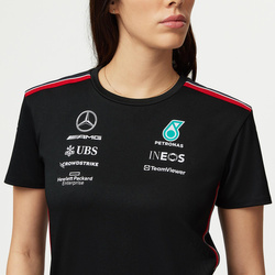 T-shirt femme Team Black Mercedes AMG F1 