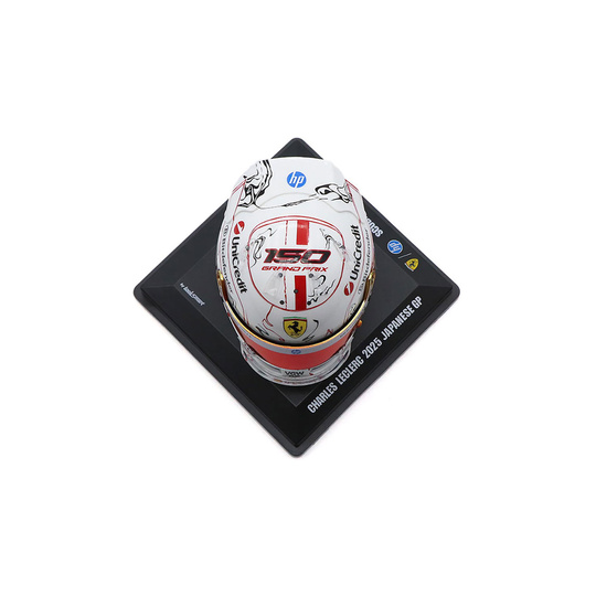 Miniature 1:5 Casque Charles Leclerc Japan GP Scuderia Ferrari