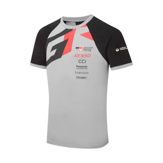  T-shirt homme Team Toyota Gazoo Racing WRT 2025 argent