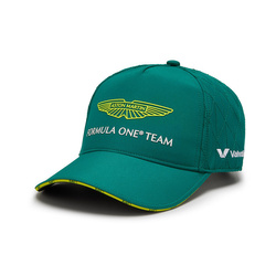 Casquette baseball enfant verte Team Aston Martin F1 2024