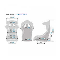 Fauteuil Sparco CIRCUIT II QRT MY19 (approbation FIA)