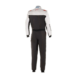 L'ensemble de course Alpinestars STRATOS noir-blanc (FIA)