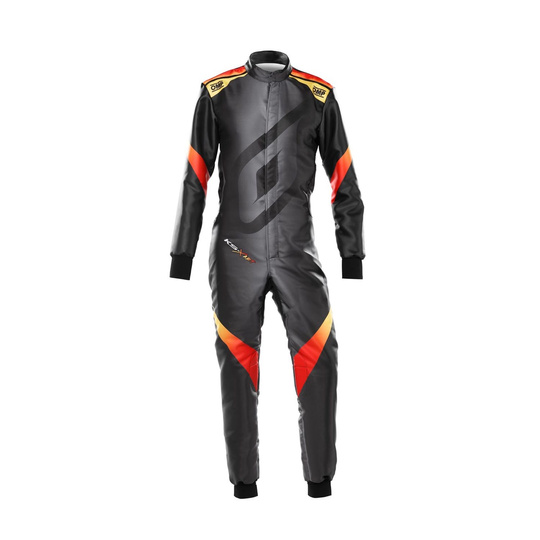 Combinaison FIA OMP KS-X Art 8877-2022 noir-rouge