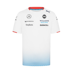 T-shirt homme blanc Team Williams Racing 2024