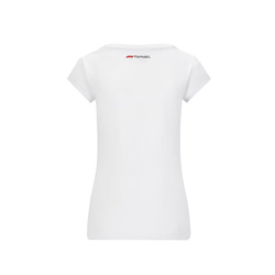 T-shirt femme Logo blanc Formule 1