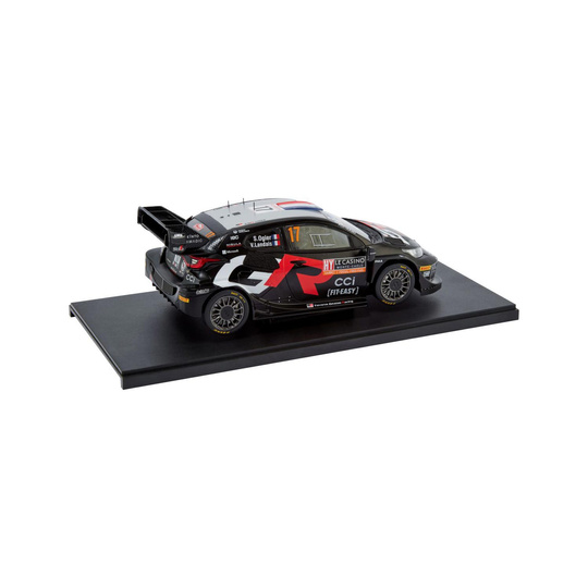 Maquette de voiture 1:18 GR Yaris Monte Carlo Toyota Gazoo Racing