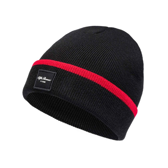 Bonnet pour enfant Alfa Romeo F1 noir
