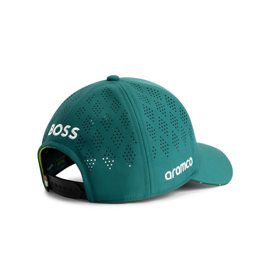 Casquette baseball enfant Stroll Team Aston Martin F1 2025 vert
