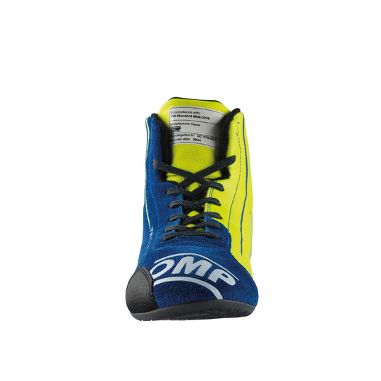 Bottines OMP FIA TECNICA my2025 bleu foncé-jaune