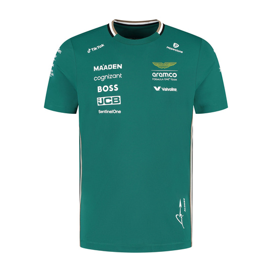 T-shirt homme Fernando Alonso Team Aston Martin F1 2025