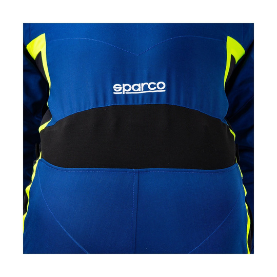 Ensemble enfant de karting  Sparco KERB MY20 bleu-vert (CIK-FIA)