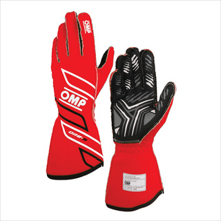 Gants de rallye  OMP ONE-S MY25 rouge (approbation FIA)