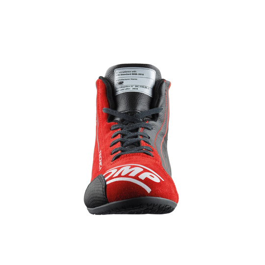 Bottines OMP FIA TECNICA my2025 Noir/Rouge