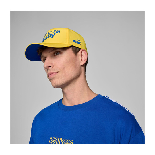 Casquette baseball homme trucker Pitlane jaune Williams Racing 2025