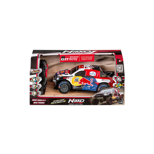 Voiture miniature RC 1:18 N. Al-Attiyah HILUX T1+Toyota Gazoo Racing 
